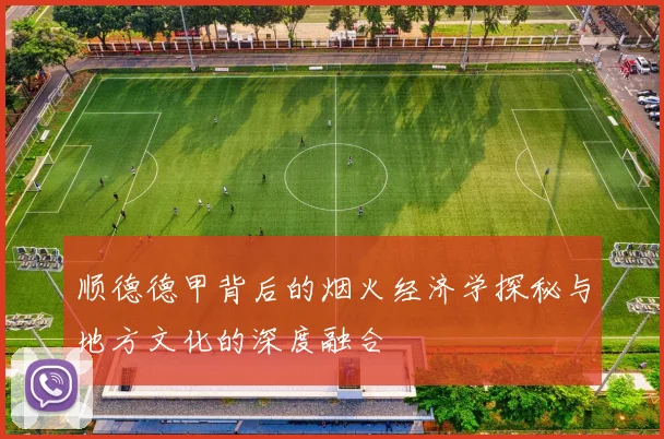 顺德德甲背后的烟火经济学探秘与地方文化的深度融合